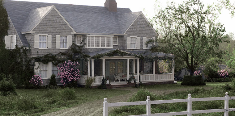 A New House Built To Look Like Grey Gardens