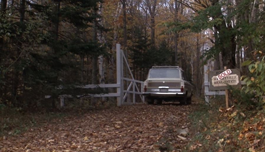 gates leading to Baby Boom house