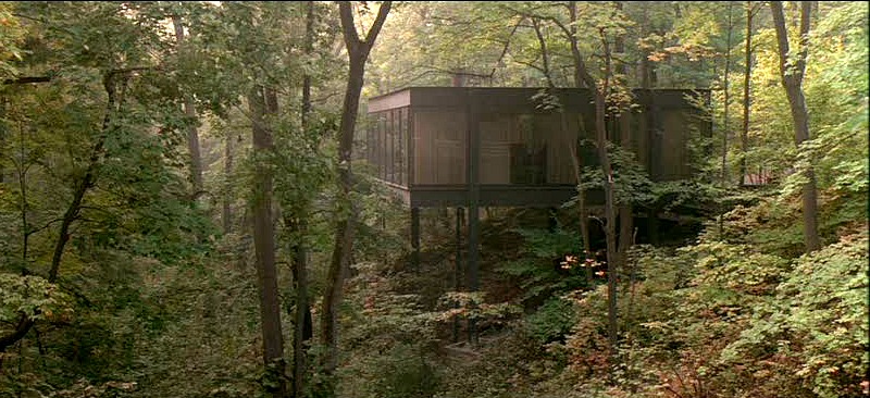 Cameron Frye contemporary glass house Ferris Bueller