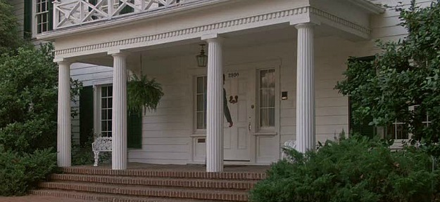 Ferris Bueller's Day Off white house porch