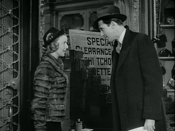 Jimmy Stewart in Shop Around the Corner movie