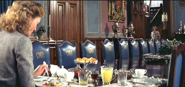 grand dining room in The Notebook