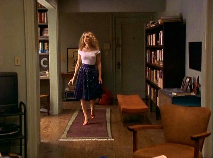 Sarah Jessica Parker in SatC Movie apartment