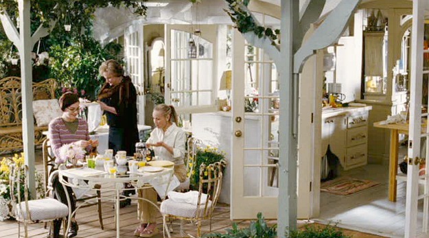 Bewitched movie house patio