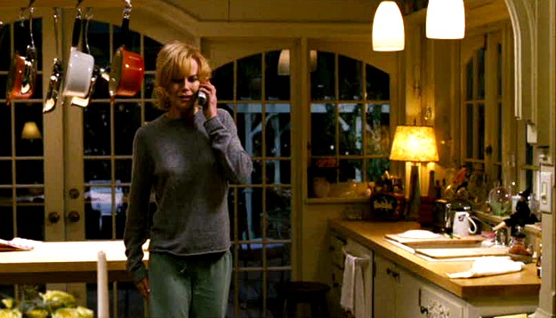 Nicole Kidman in the Bewitched movie kitchen