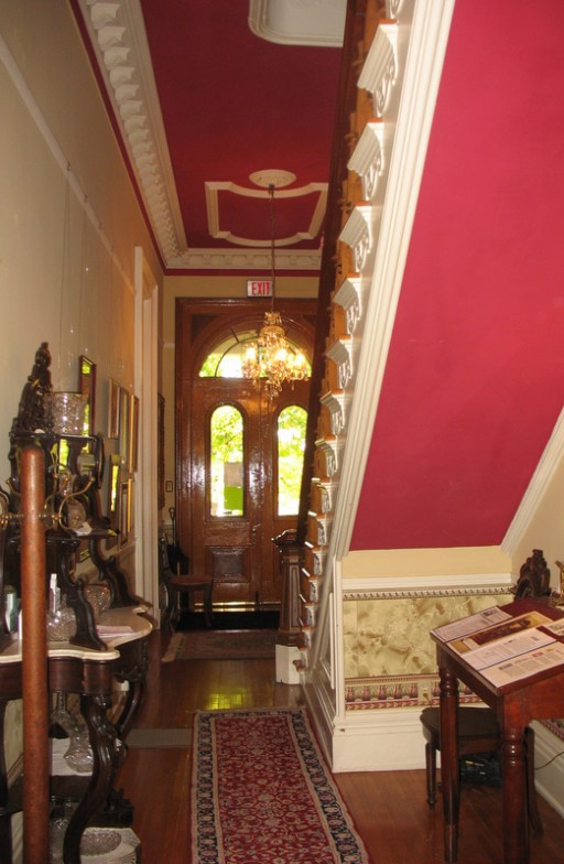 grand entry hall in Promont House