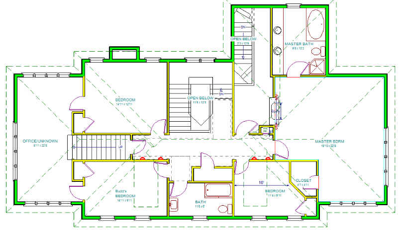 home alone house floor plan