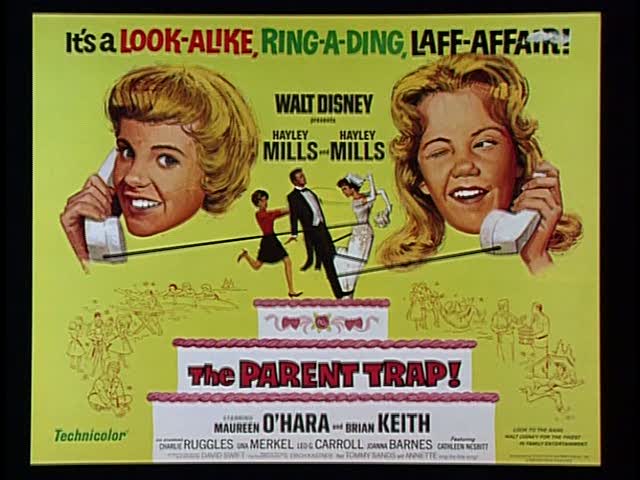 The Parent Trap movie poster - Hooked on Houses