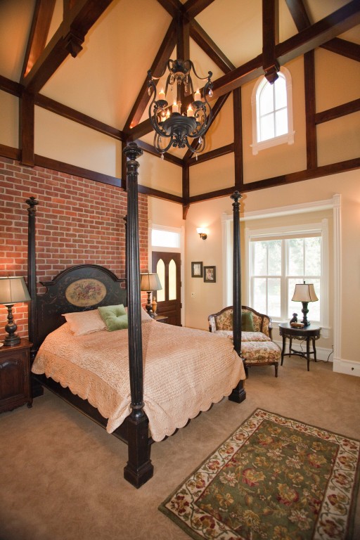 Derek's Gothic Revival bedroom