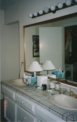 old sink area