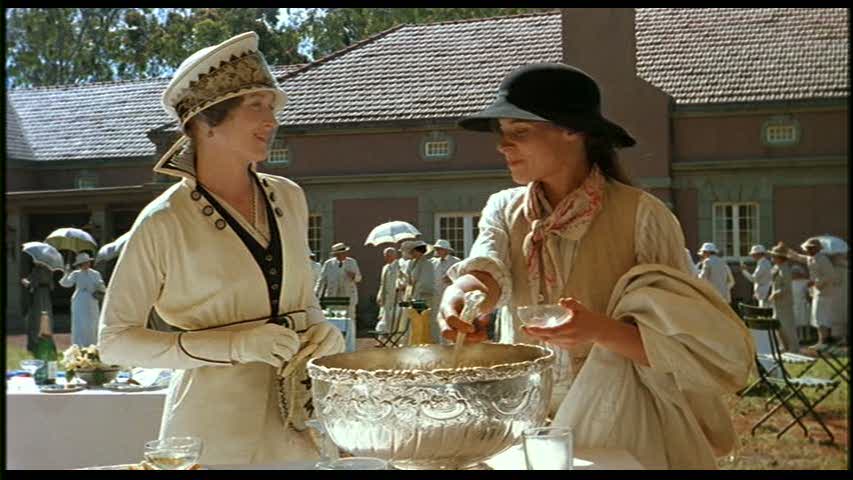 Karen Blixen and Beryl Markham in Out of Africa