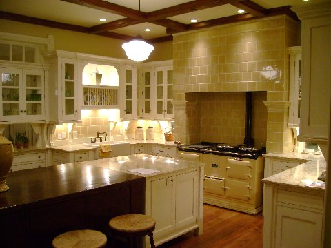 Kitchen inspired by Practical Magic movie house