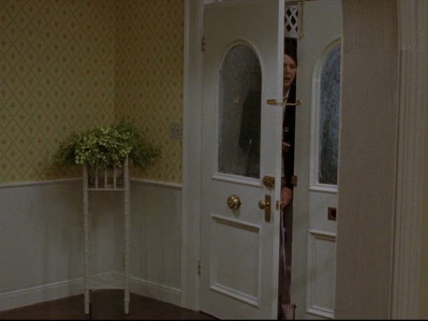 double entry doors of Lorelai\'s house