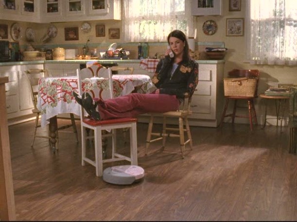 Lorelai's house-kitchen floor