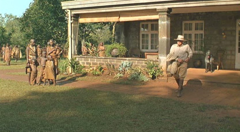 front porch on Karen Blixen\'s house