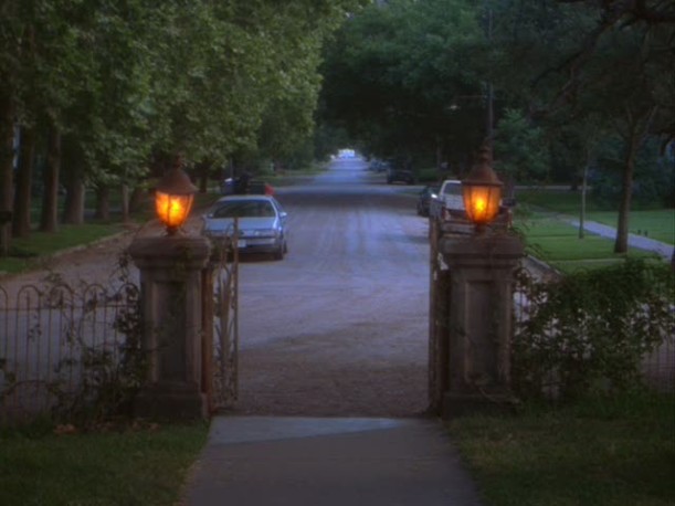 pillars and front gate