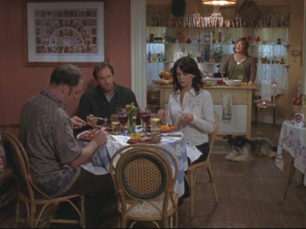 dinner party at Sookie\'s house