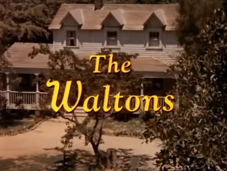 The Waltons house from opening credits of TV show