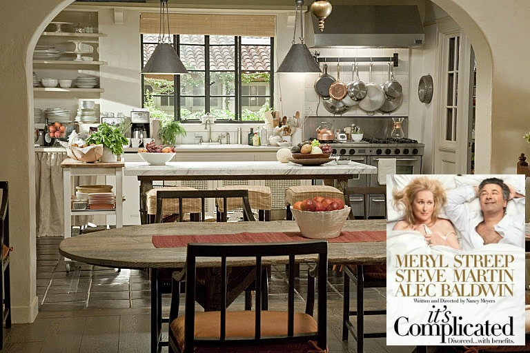 It's Complicated movie Meryl Streep's house set design