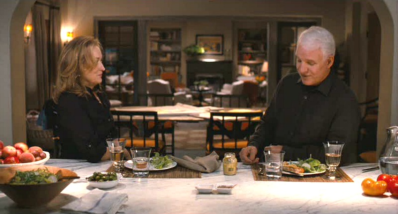 Meryl Streep and Steve Martin It's Complicated kitchen