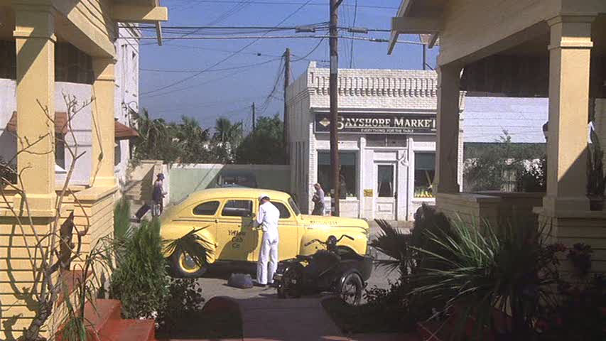 view of street from bungalows