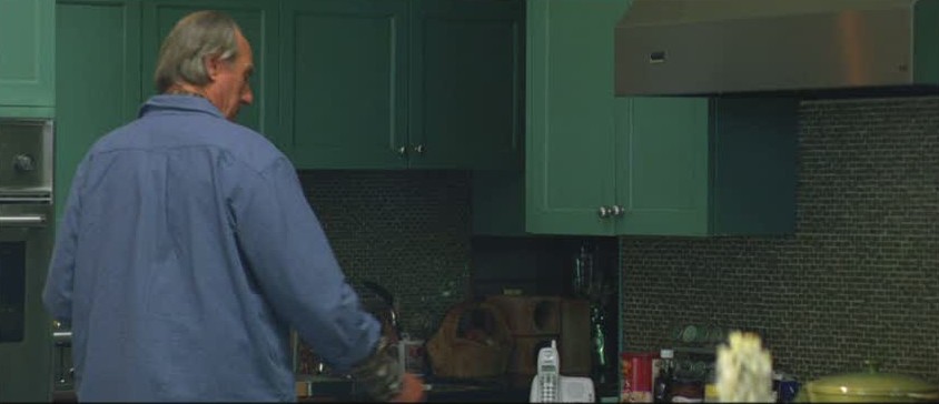 A man standing in the kitchen