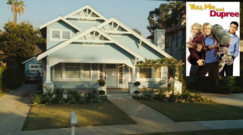 The Blue Craftsman Bungalow from You, Me and Dupree