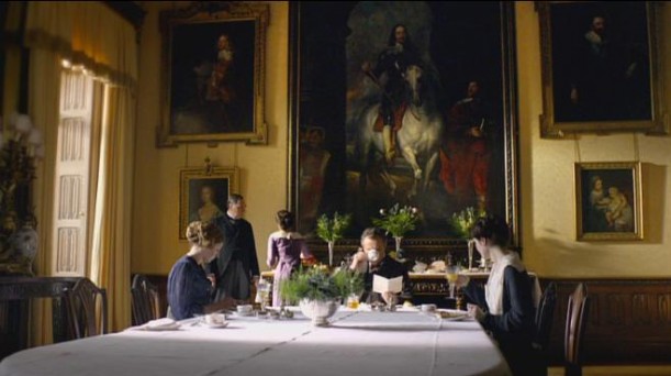 Downton Abbey dining room