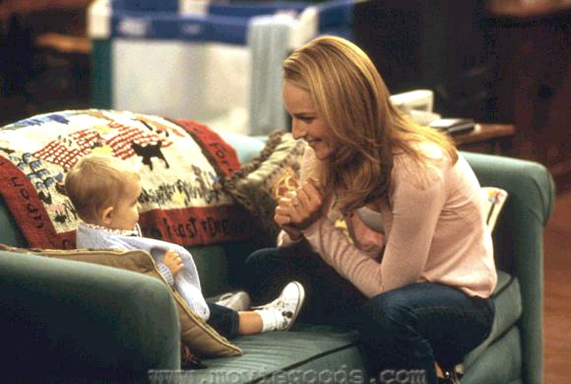 Mad About You Baby Mabel and Helen Hunt