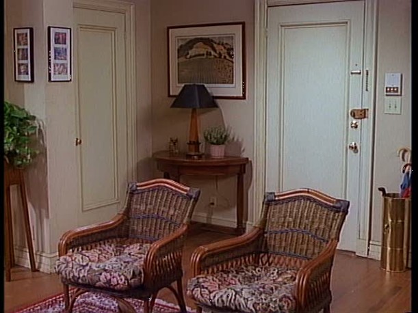 inside entry of apartment on Mad About You