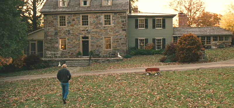 Marley and Me movie stone house Owen Wilson exterior