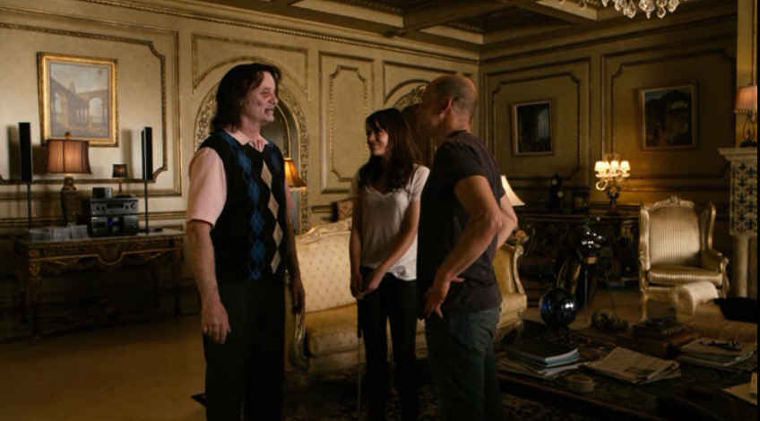 scene inside Bill Murray\'s house in Zombieland movie