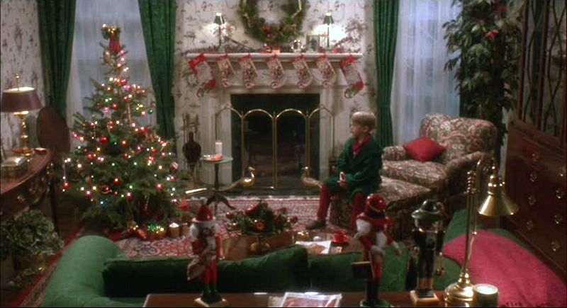 Kevin celebrates Christmas Home Alone