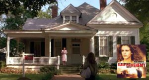 Victorian cottage with front porch in Sleeping with the Enemy movie