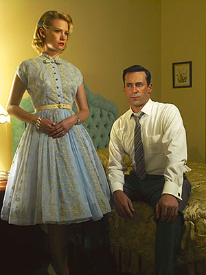 Don and Betty Draper in Mad Men - Hooked on Houses