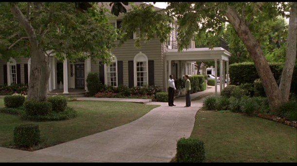 screenshot of house in Guess Who movie