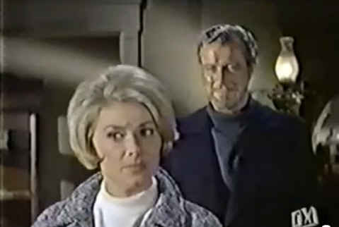 screenshot of Captain Gregg and Mrs. Muir from TV show