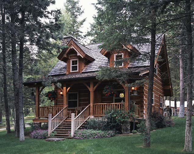 Jack Hanna's log cabin in Montana