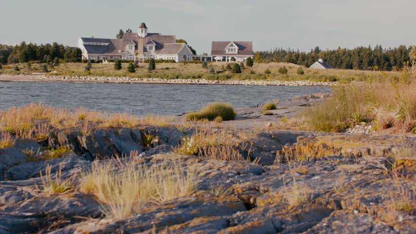 view of house in distance in Nova Scotia