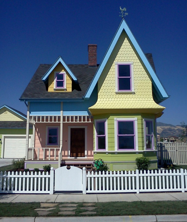 Real-Life UP Disney Movie House Utah Bangerter Homes