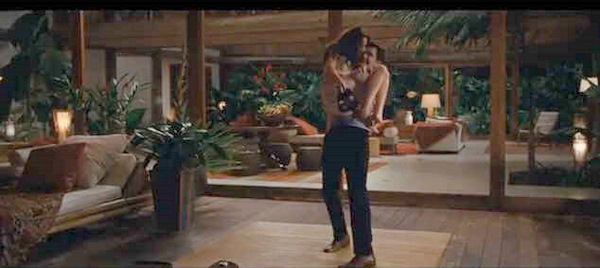 Bella and Edward in the Honeymoon House