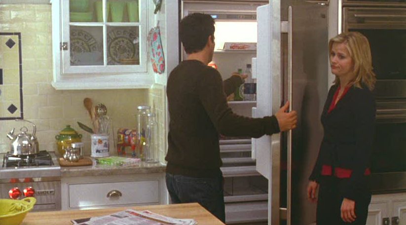 Mark Ruffalo opens refrigerator