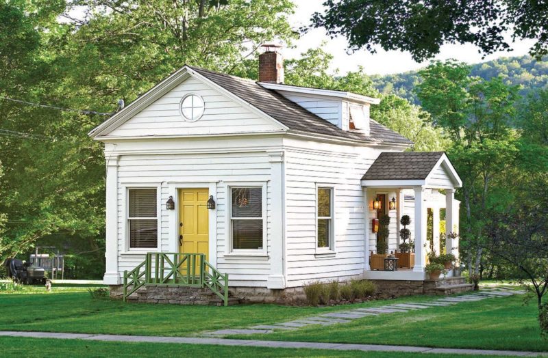 old school house inside