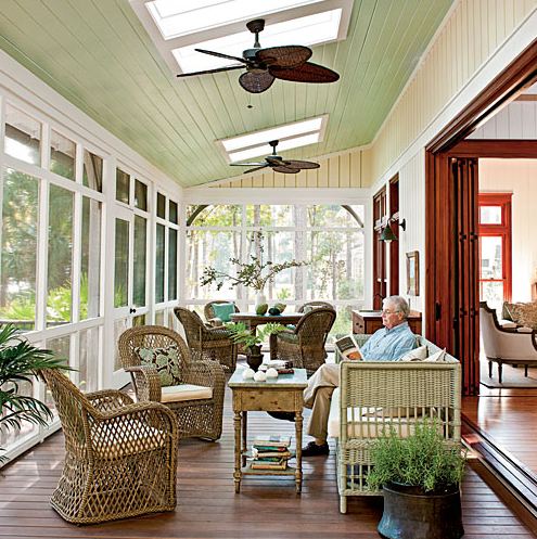 Dogtrot style home in South Carolina