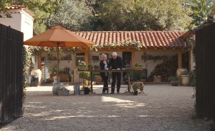 Its Complicated Spanish-Style Ranch House Driveway