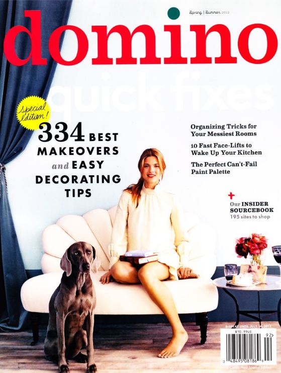 cover of Domino magazine special edition in 2012