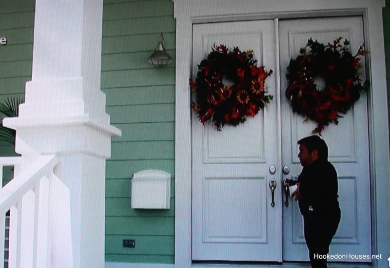 Bill at the front door Little Couple