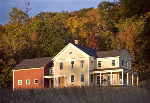 New Houses Being Built With Classic New England Style