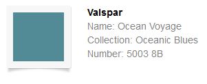 ocean voyage paint color