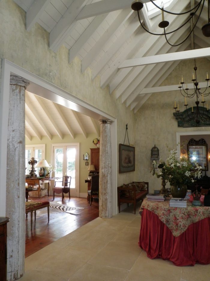 inside entry hall